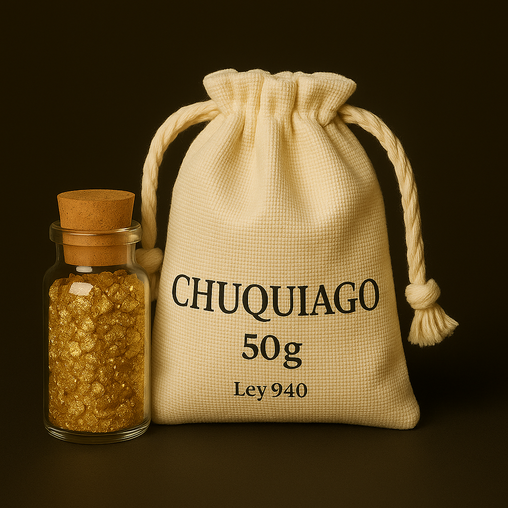 50,00 gramos de oro artesanal