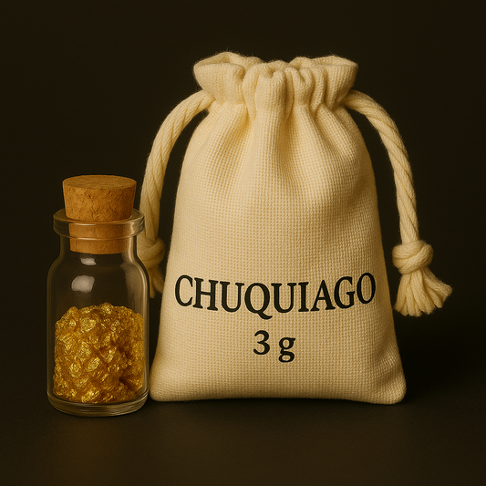 3,00 gramos de oro artesanal